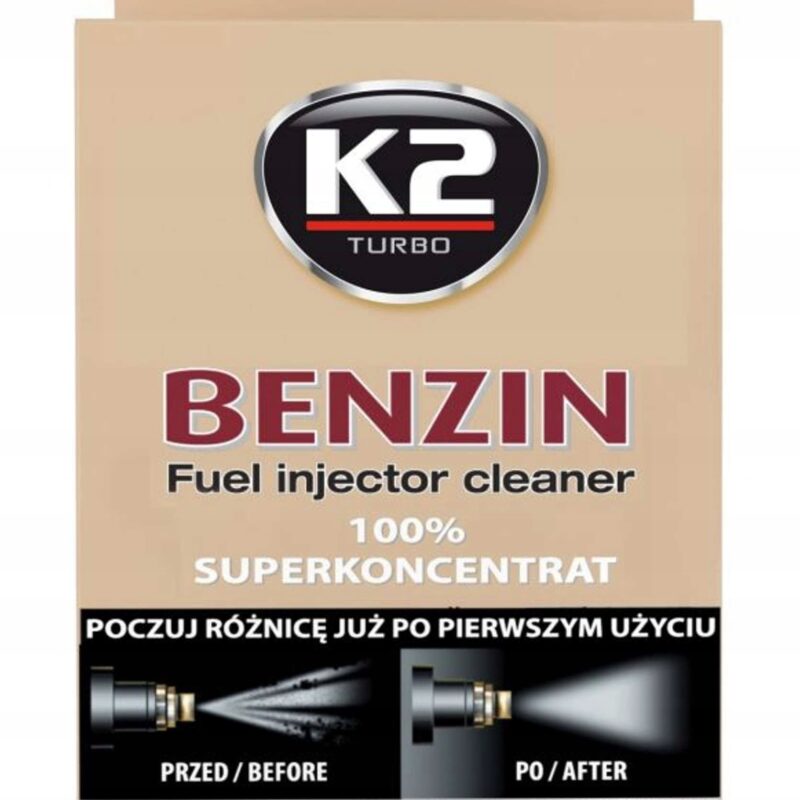 K2 BENZIN CZYŚCI WTRYSKI W SILNIKACH BENZYNOWYCH