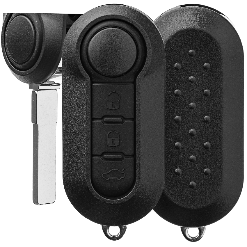 OBUDOWA PILOTA KLUCZYK SAMOCHODOWY FIAT 500 GRANDE PUNTO DUCATO DOBLO PANDA