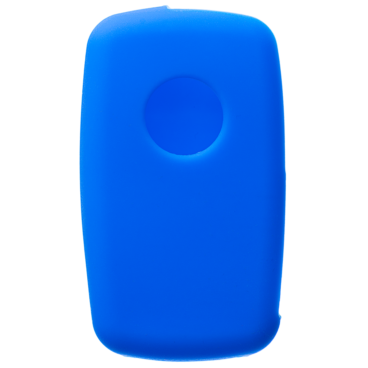 ETUI SILIKONOWE POKROWIEC OCHRONNY NA KLUCZYK VW SKODA SEAT NIEBIESKIE - obrazek 2