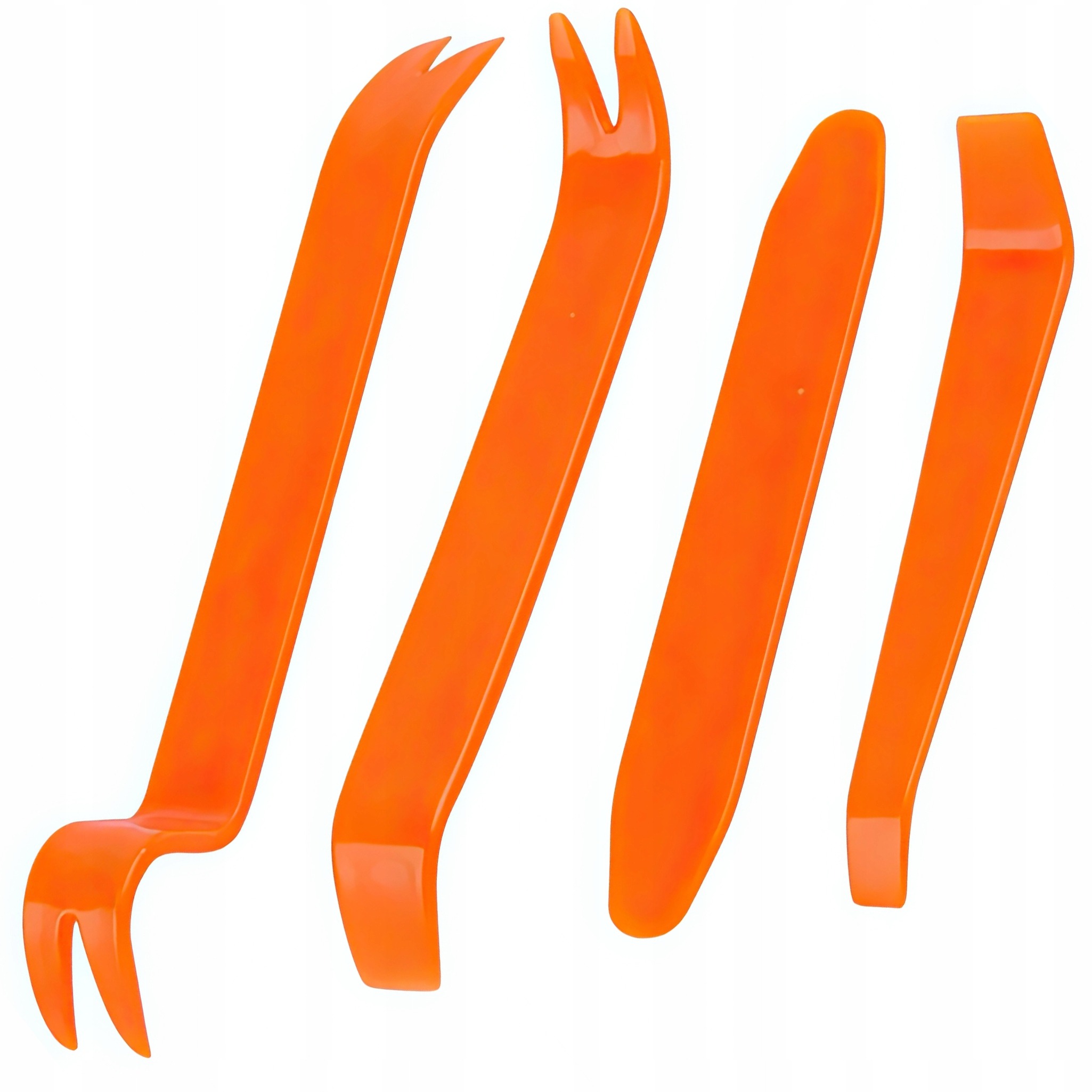 ŚCIĄGACZE KLUCZE NARZĘDZIA DO DEMONTAŻU ZDEJMOWANIA TAPICERKI 4 SZTUKI KPL