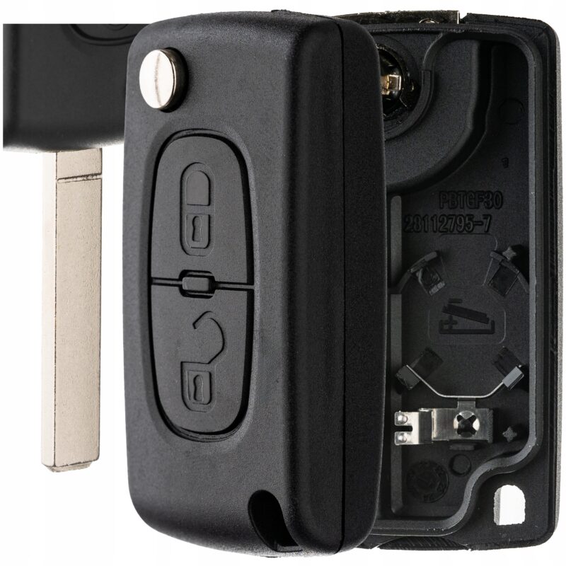 OBUDOWA KLUCZYKA PILOT DO CITROEN C3 C4 C5 BERLINGO PEUGEOT PARTNER