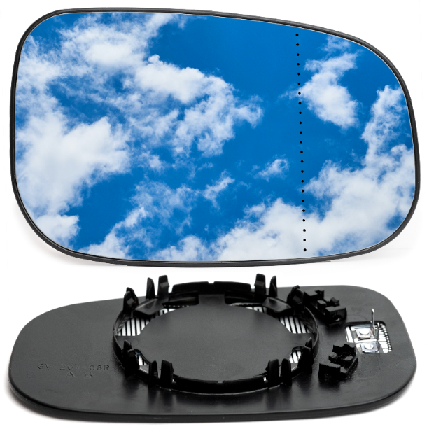 WKŁAD LUSTERKA PRAWY GRZANY VOLVO V70 C70 06-2010