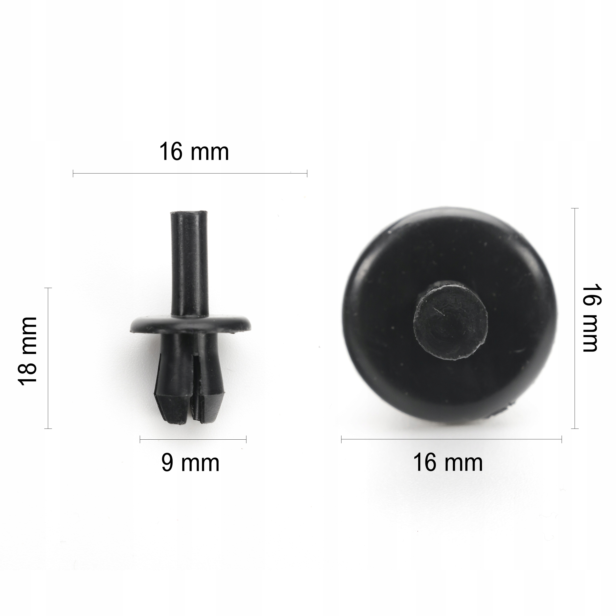 10x SPINKA KOŁEK NADKOLI OSŁON VW FORD MERCEDES OPEL - obrazek 4