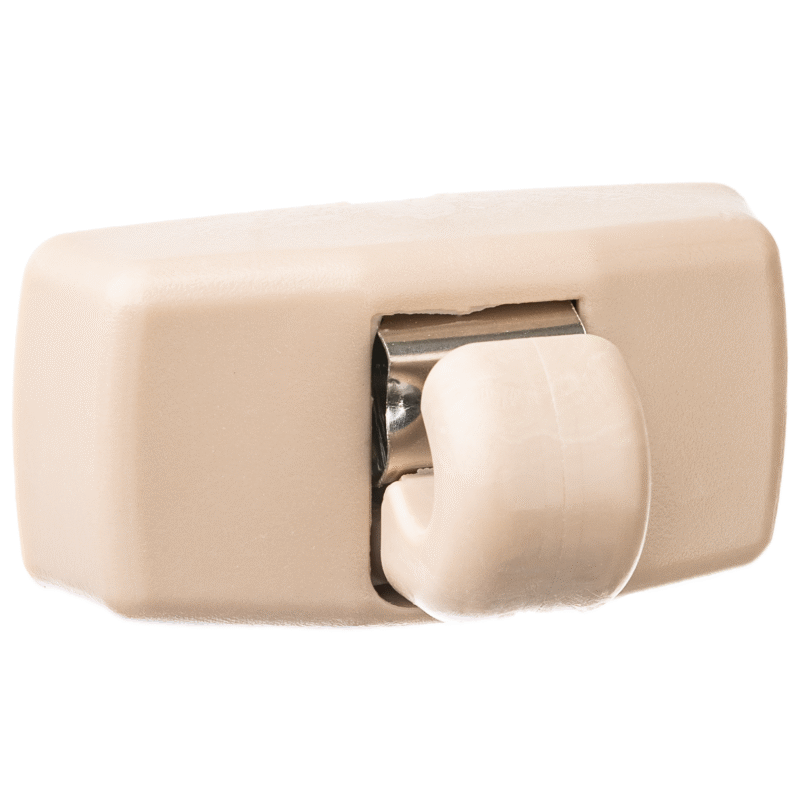 UCHWYT MOCOWANIE OSŁONY PRZECIWSŁONECZNEJ HACZYK HAK VW AUDI SEAT SKODA BEŻ