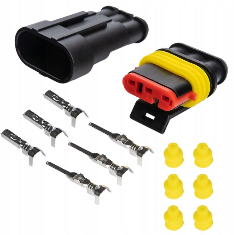 KOSTKA WTYK ZŁĄCZE HERMETYCZNE SUPERSEAL 3 PIN