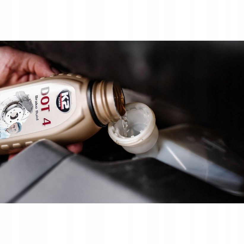 K2 PŁYN HAMULCOWY DOT 4 DOT4 SYNTETYCZNY 0,5l 500m - obrazek 3