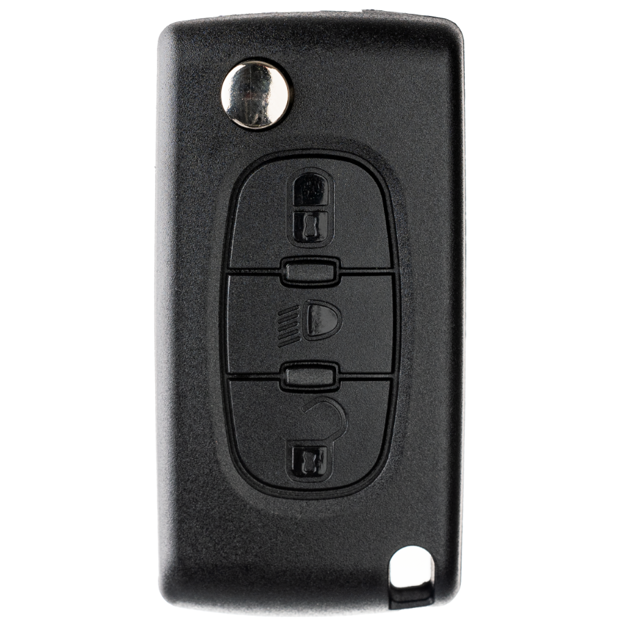 OBUDOWA KLUCZYKA PILOT PEUGEOT 207 307 308 407 607 - obrazek 4