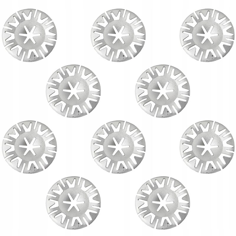 10x SPINKI BLASZKI MONTAŻOWE OSŁONA TERMICZNA SILNIKA