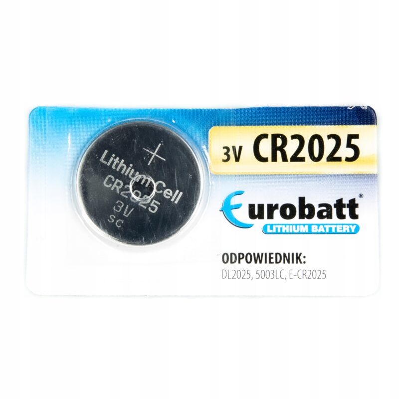 BATERIA DO KLUCZYKA VAG FIAT OPEL FORD CR2025 3V