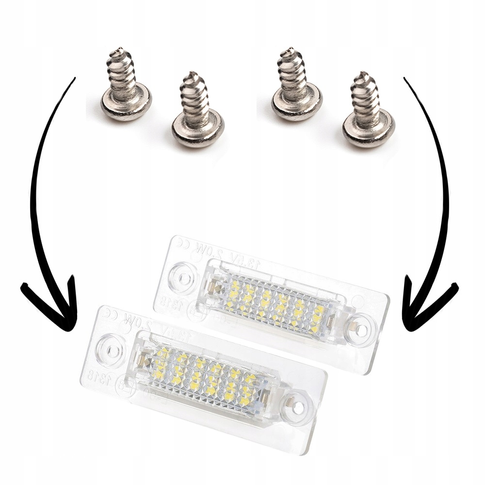 4x ŚRUBKI DO LAMPEK TABLICY REJESTRACYJNEJ RÓŻNE MODE - obrazek 2