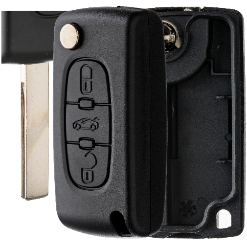 OBUDOWA KLUCZYKA PILOT PEUGEOT 207 307 308 407 607