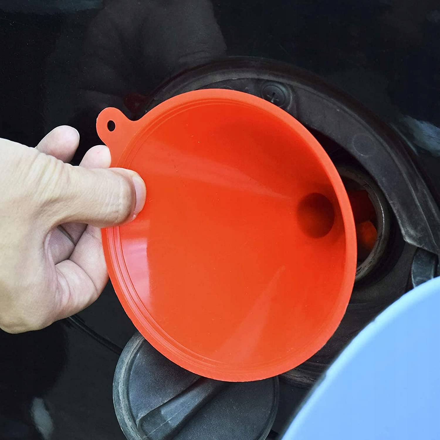 ZESTAW LEJKÓW 4w1 LEJEK DO WODY OLEJU PALIWA 4 SZT - obrazek 3