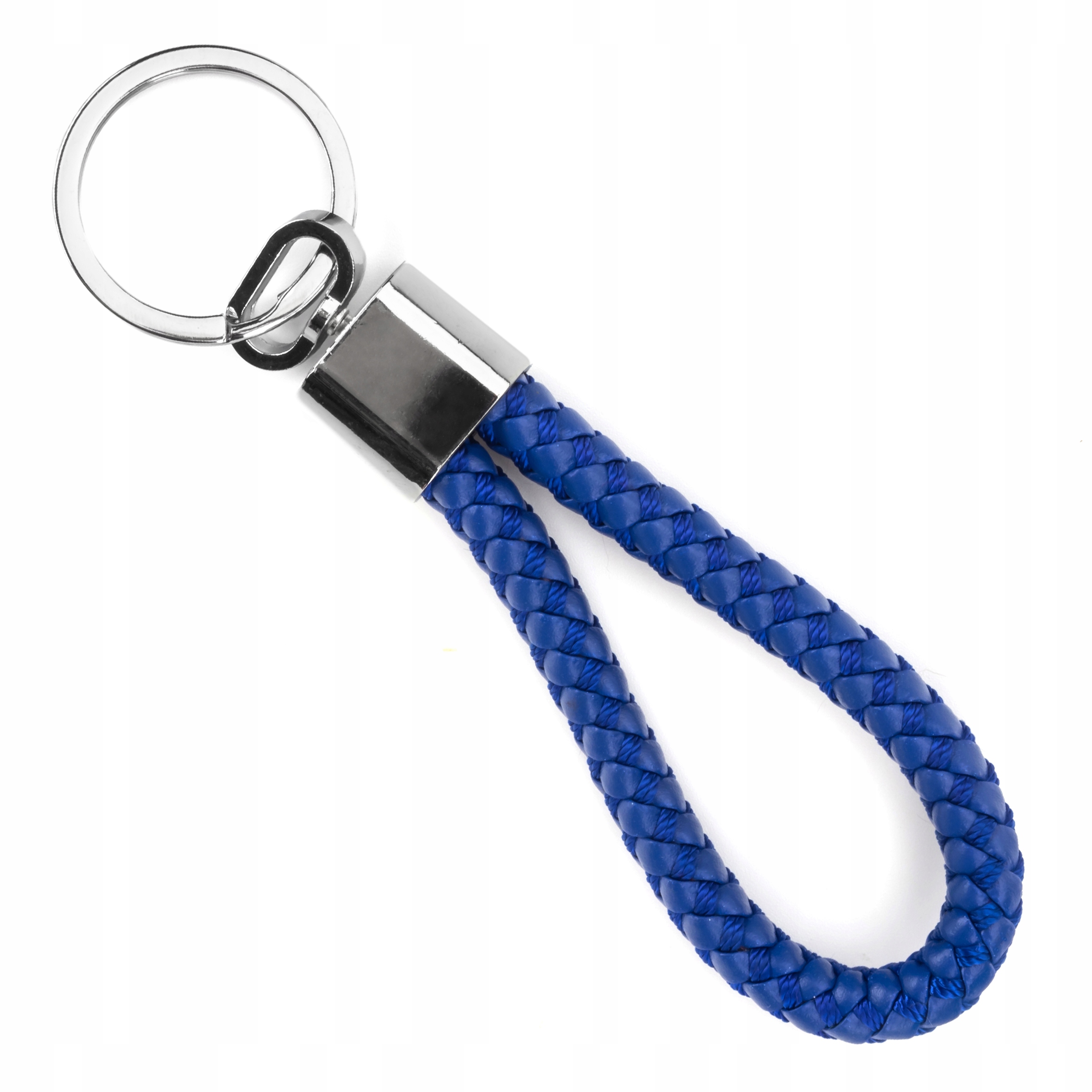 BRELOK NYLONOWY ZAWIESZKA SMYCZKA KLUCZY NIEBIESKI - obrazek 2
