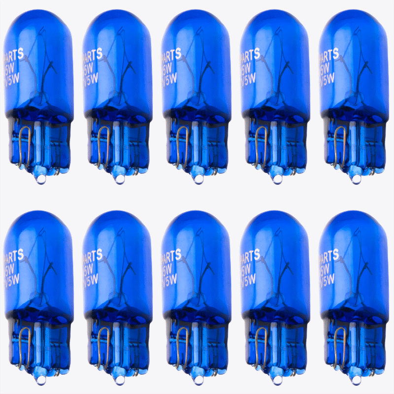 10x Żarówka W5W Postojowa Super Biała Xenon Gaz