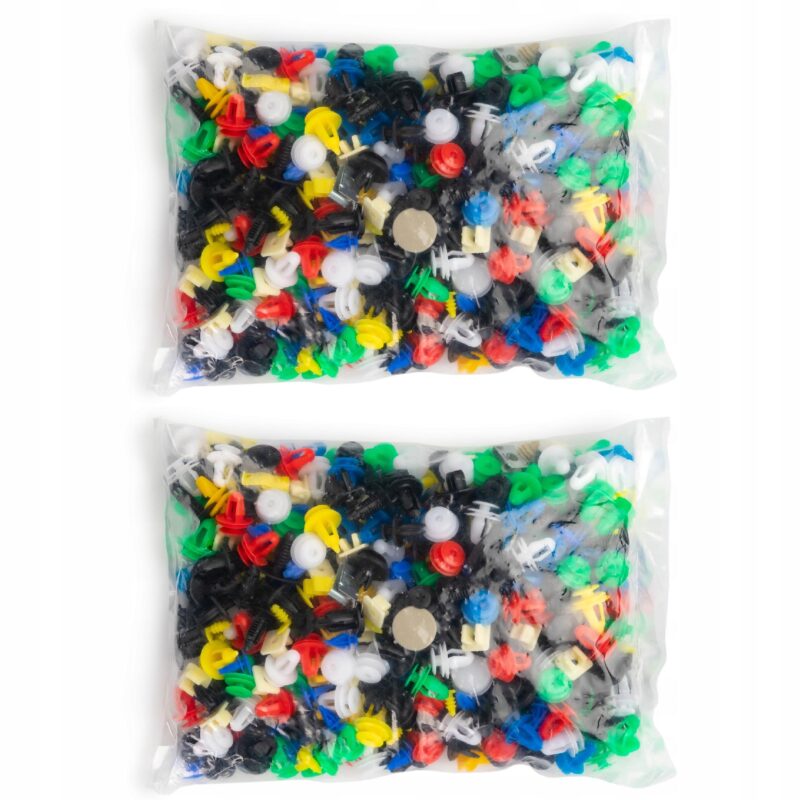 ZESTAW UNIWERSALNYCH SPINEK SAMOCHODOWYCH 1000 SZT