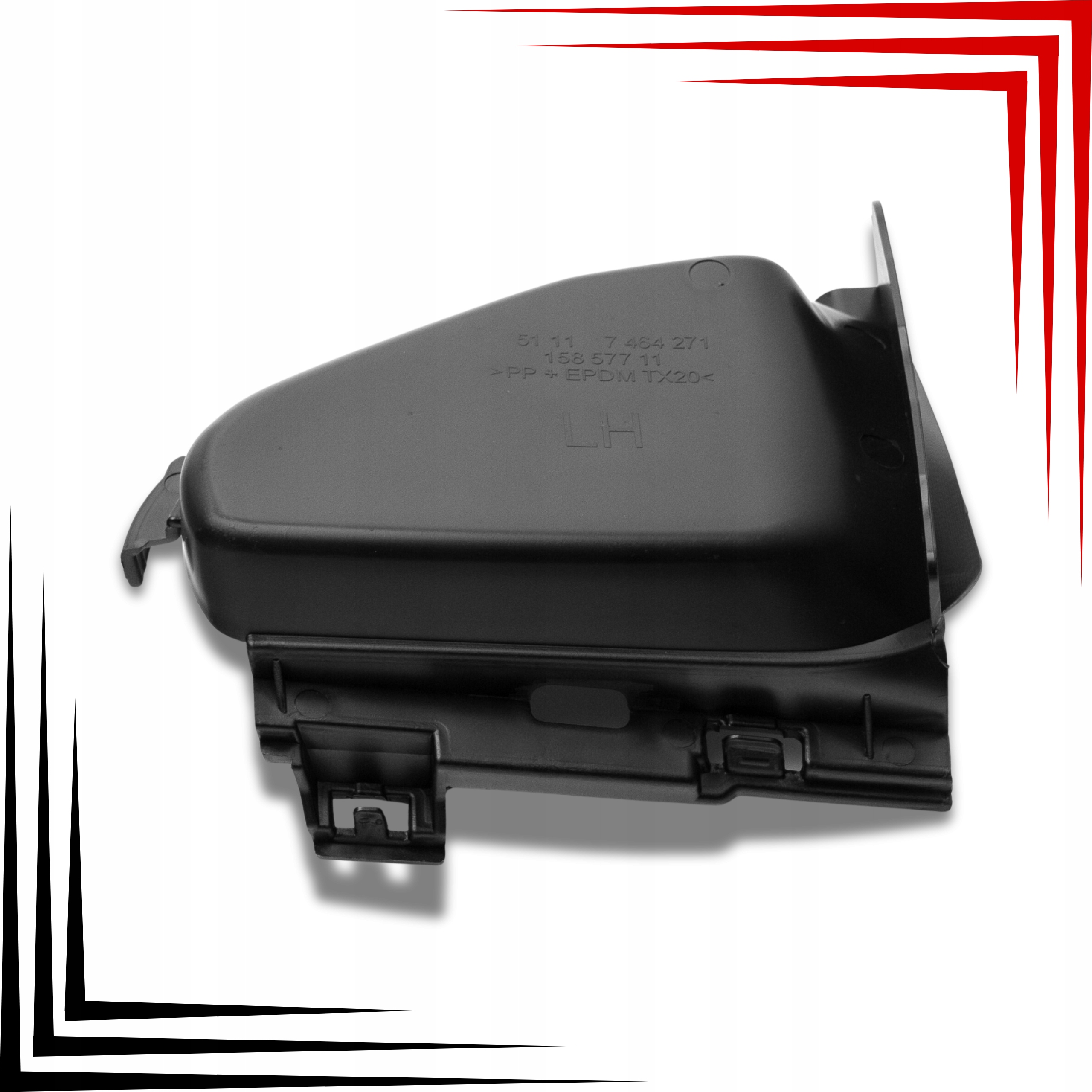 Zaślepka Halogenu Krata Zderzaka Dolna Lewa BMW G20 G21 51117464271 - obrazek 4