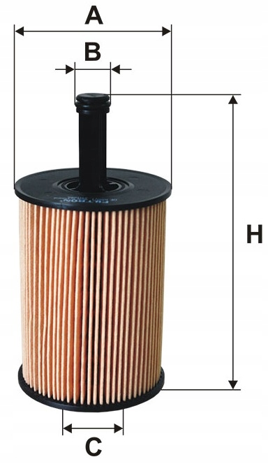 FILTRON OE 650/1 FILTR OLEJU VW AUDI SKODA SEAT - obrazek 3