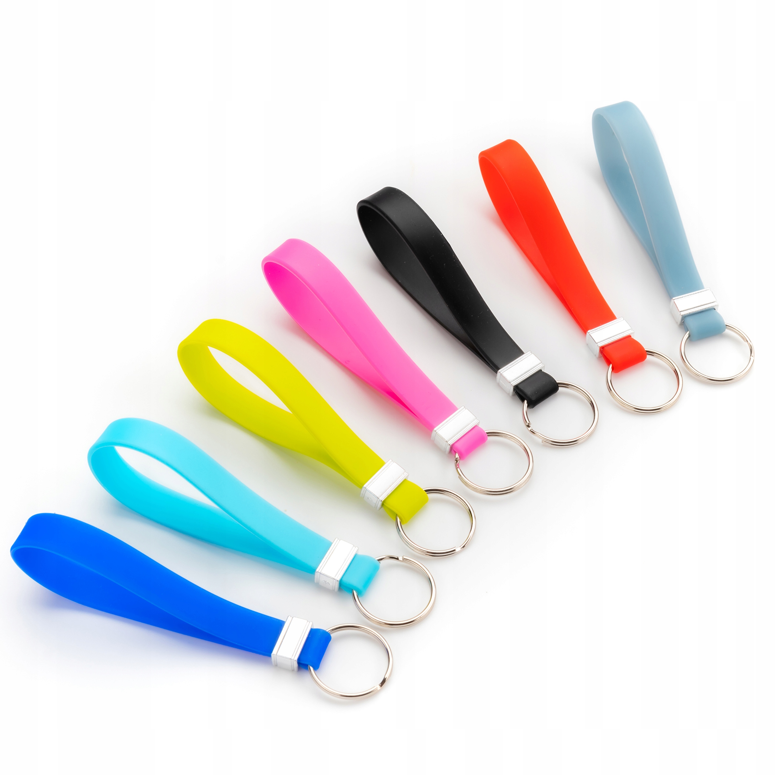 BRELOK SILIKONOWY SMYCZKA DO KLUCZY AUTA RÓŻOWY - obrazek 2