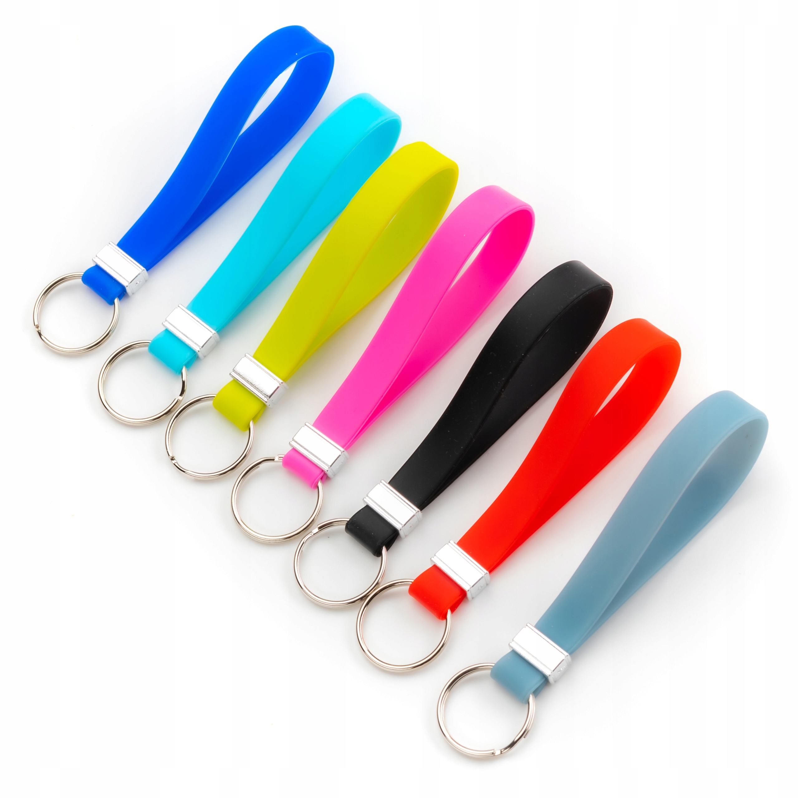 BRELOK SILIKONOWY SMYCZKA DO KLUCZY AUTA RÓŻOWY - obrazek 3