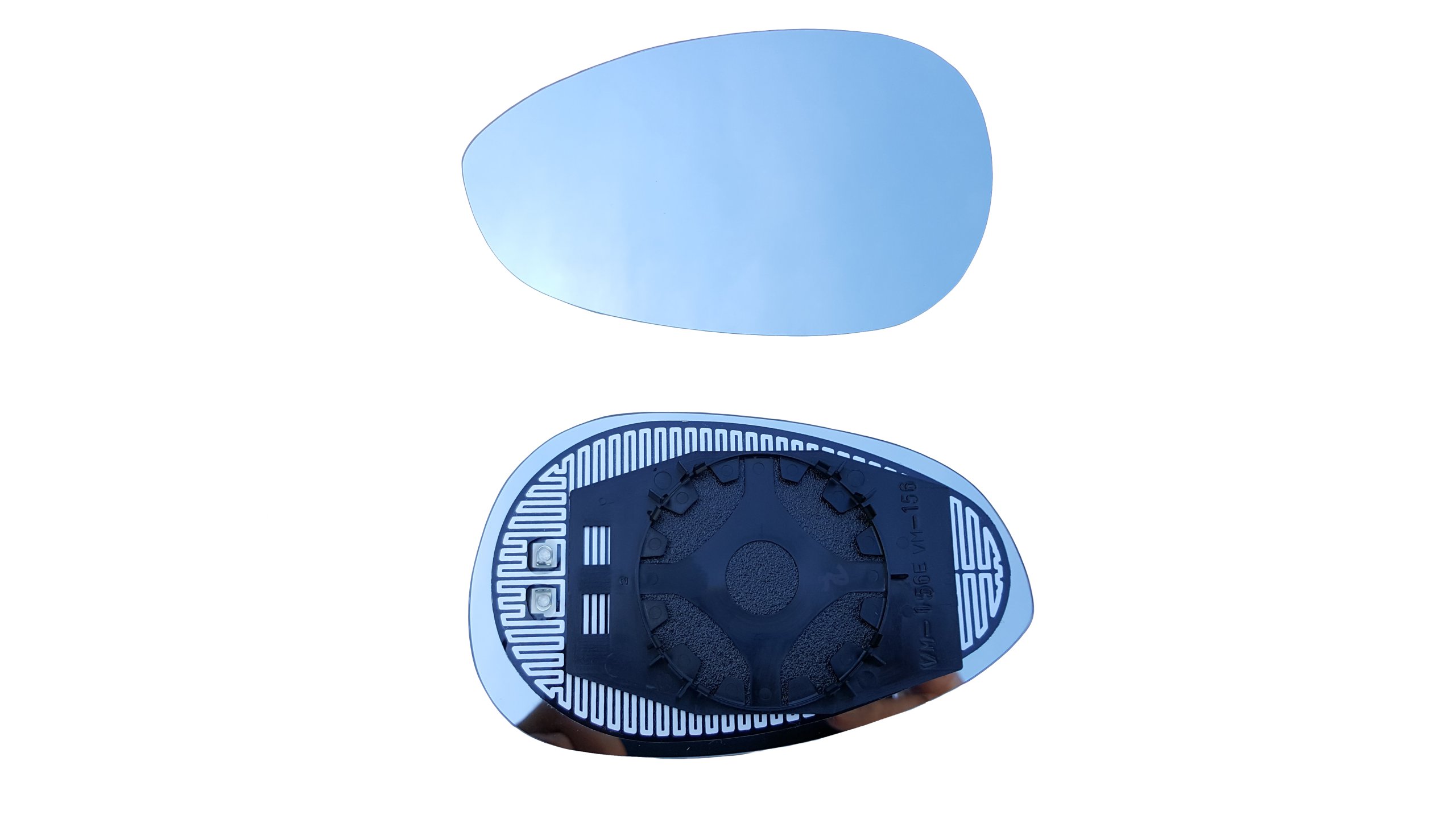 WKŁAD LUSTERKA LEWY FIAT 500 GRANDE PUNTO 05-2012 - obrazek 2