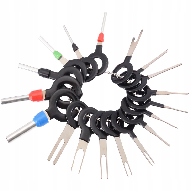 KLUCZE WYJMAKI DO PINÓW KOSTEK DEMONTAŻU 18 EL