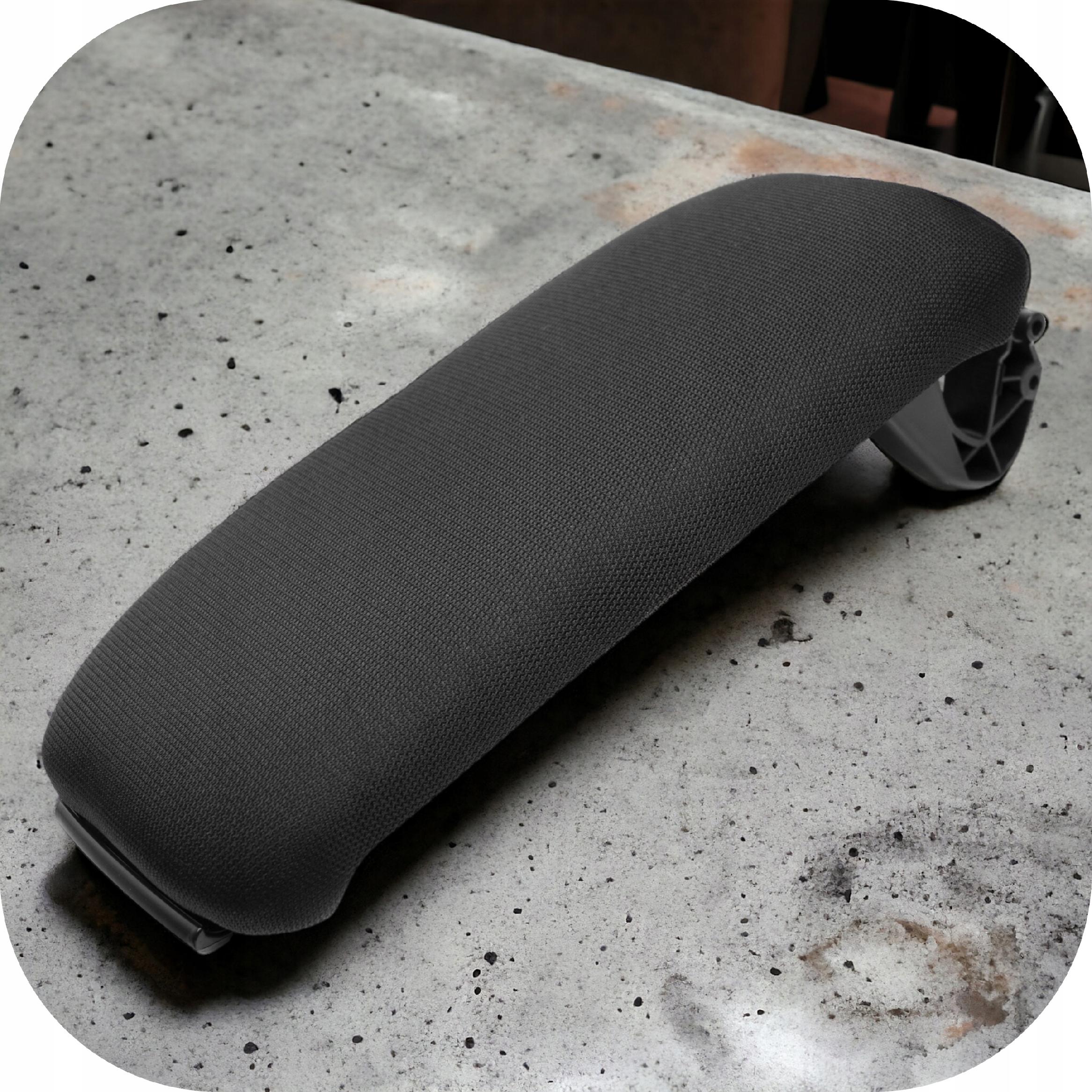 KLAPKA DEKIELEK PODŁOKIETNIK DO Audi A3 8P 2003-2012 CZARNA TKANINA - obrazek 2