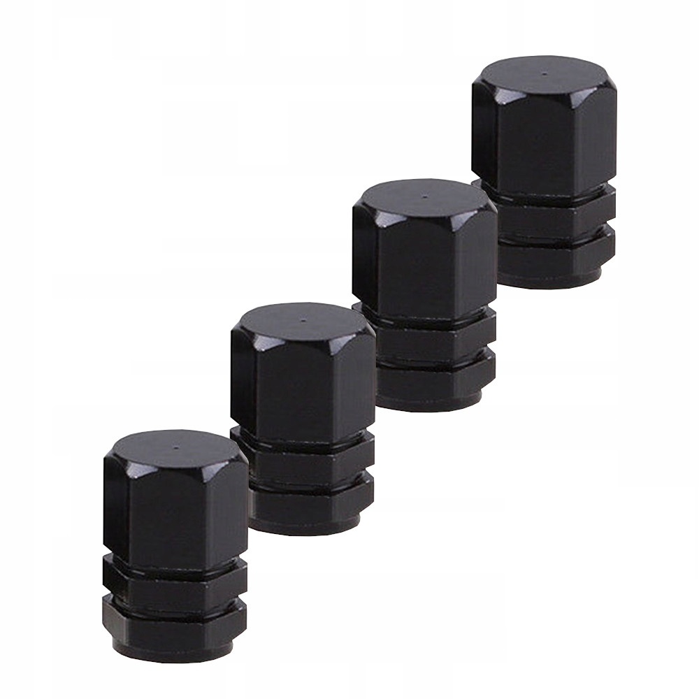 Nakrętki Do Kół Na Wentyle Koła Kapturki Aluminiowe 4 sztuki Komplet - obrazek 4