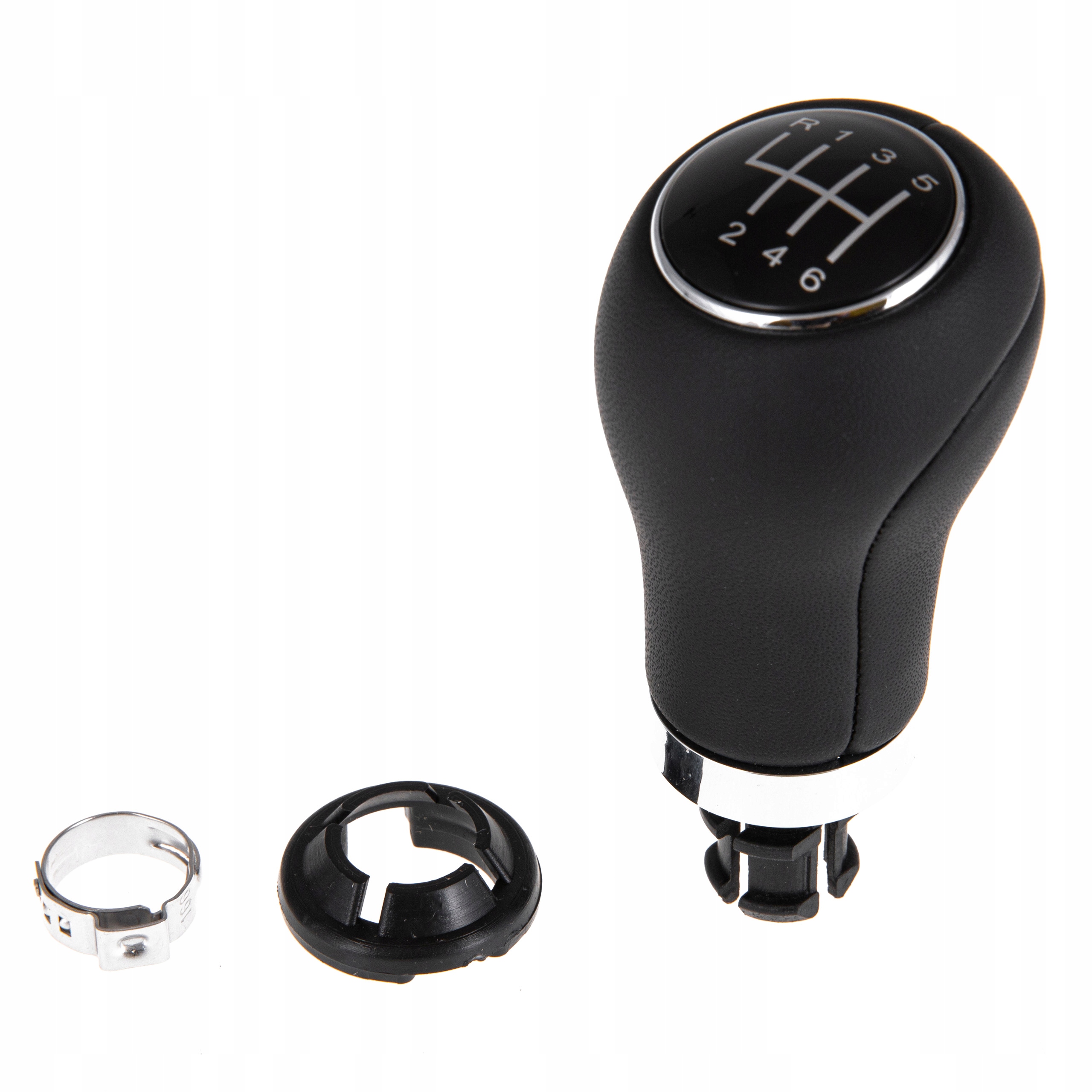 GAŁKA ZMIANY BIEGÓW SKÓRA AUDI A4 B6 B7 B8 SKODA OCTAVIA VW GOLF SEAT 12mm - obrazek 3