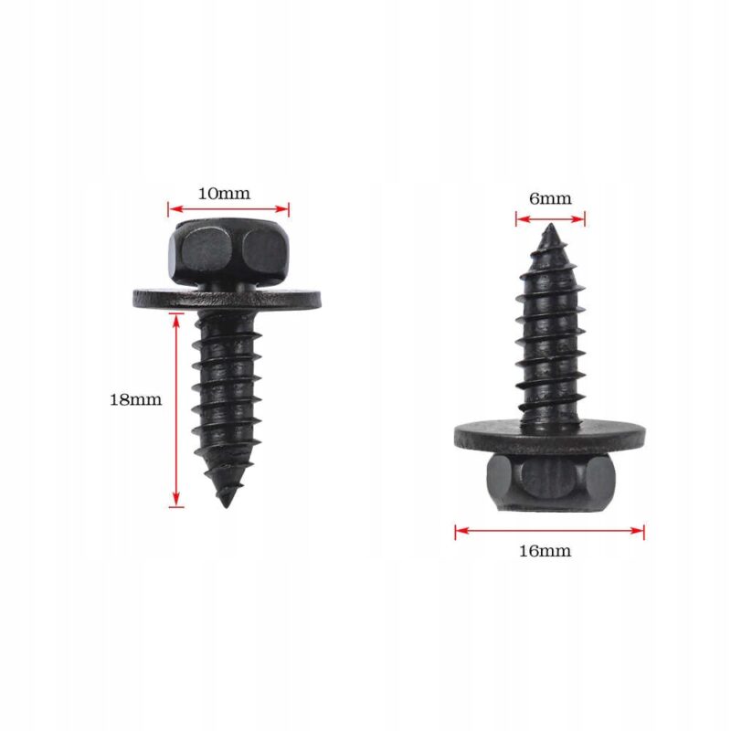 1x WKRĘT SPINKA MONTAŻOWA ŚRUBA OSŁONY TOYOTA