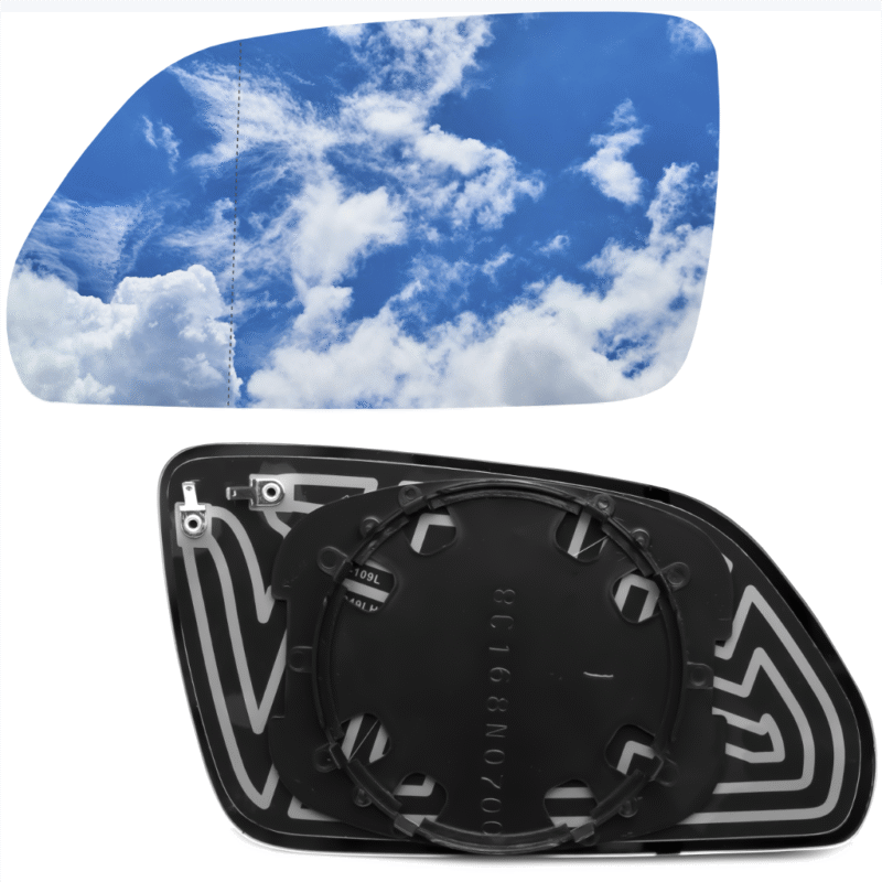 WKŁAD LUSTERKA LEWY GRZANY POLO 9N3 2005-2009 P-ń