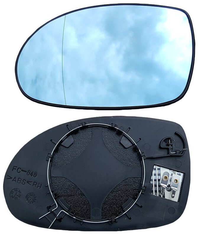 WKŁAD LUSTERKA LEWY CITROEN C5 2001-2008 GRZANY Pń