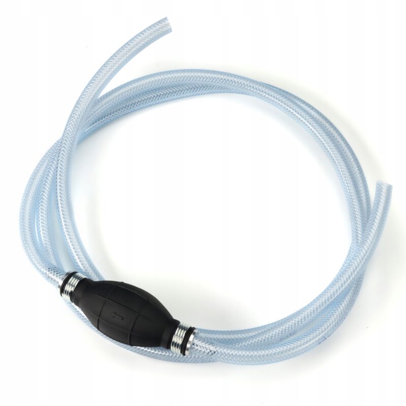 GRUSZKA RĘCZNA POMPKA DO PALIWA 10MM + WĄŻ 200CM