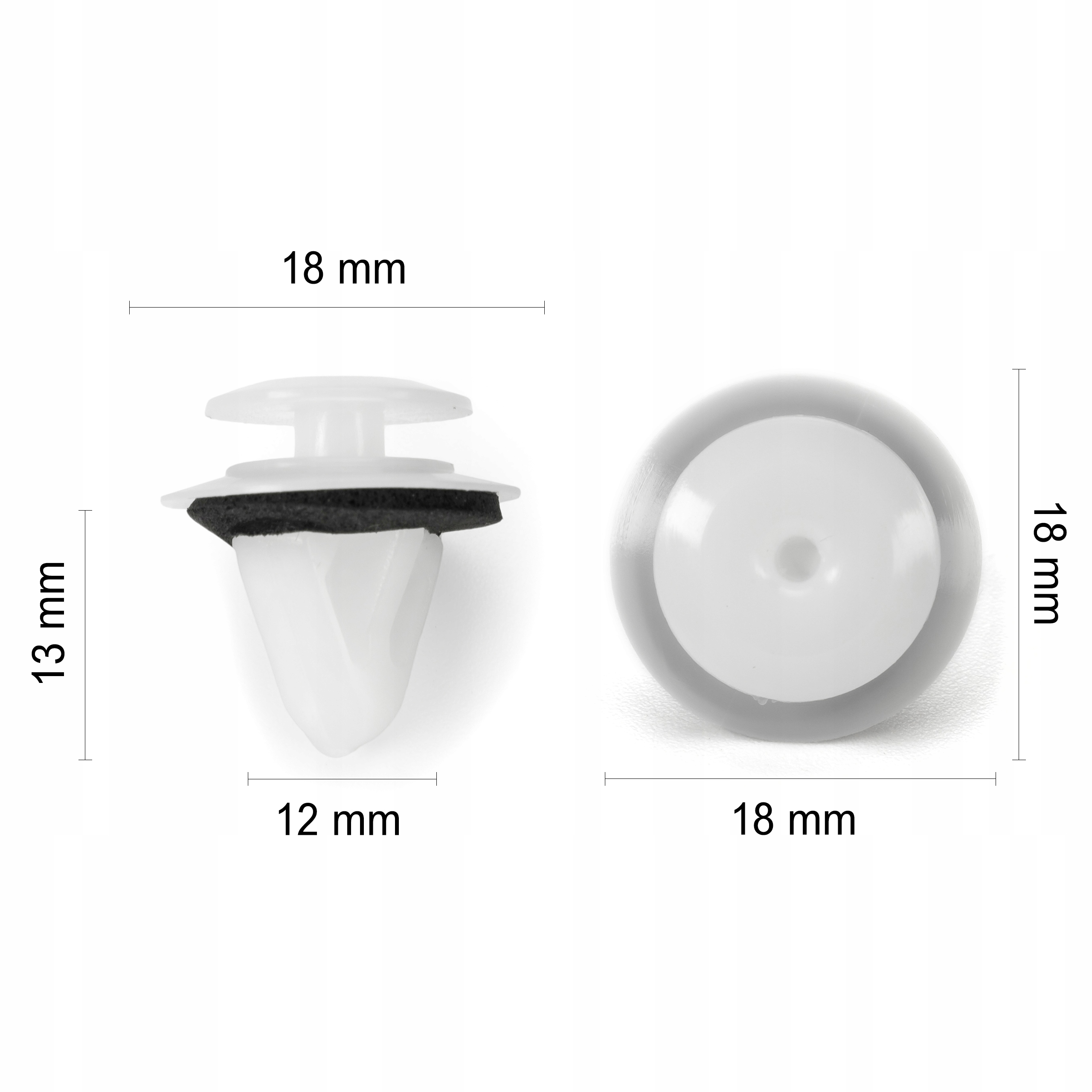 1x SPINKA LISTWY BOCZNEJ PROGOWEJ MAZDA 2 3 5 6 - obrazek 3