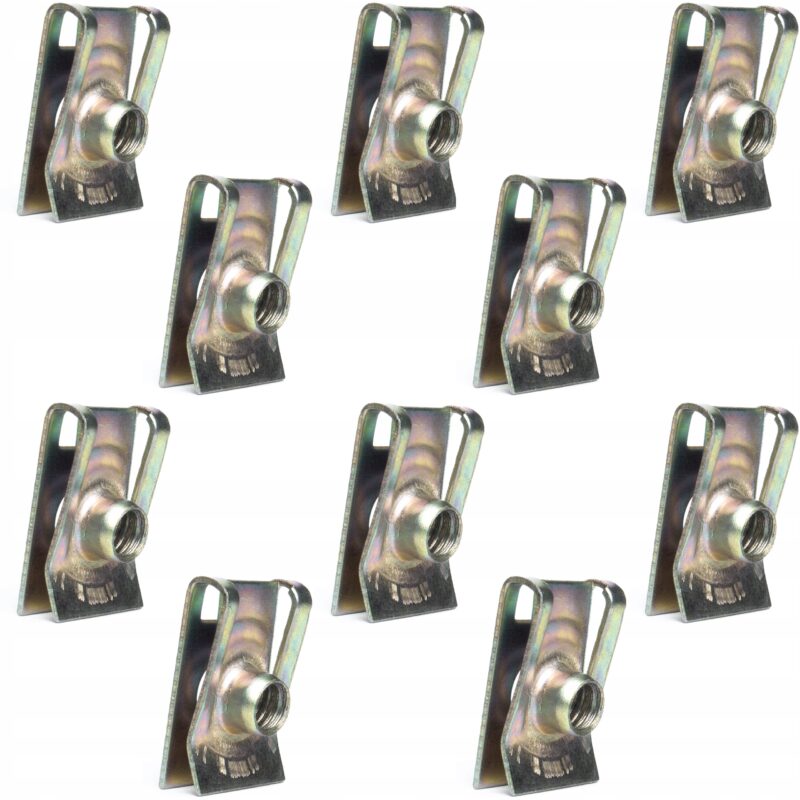 10X BLASZKA SPINKA MONTAŻOWA ŚRUBA M6 UNIWERSALNA