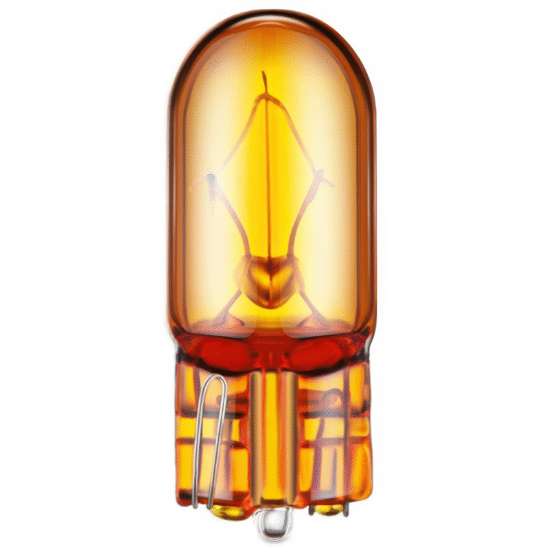ŻARÓWKA WY5W 12V POMARAŃCZOWA MIGACZ KIERUNKOWSKAZ