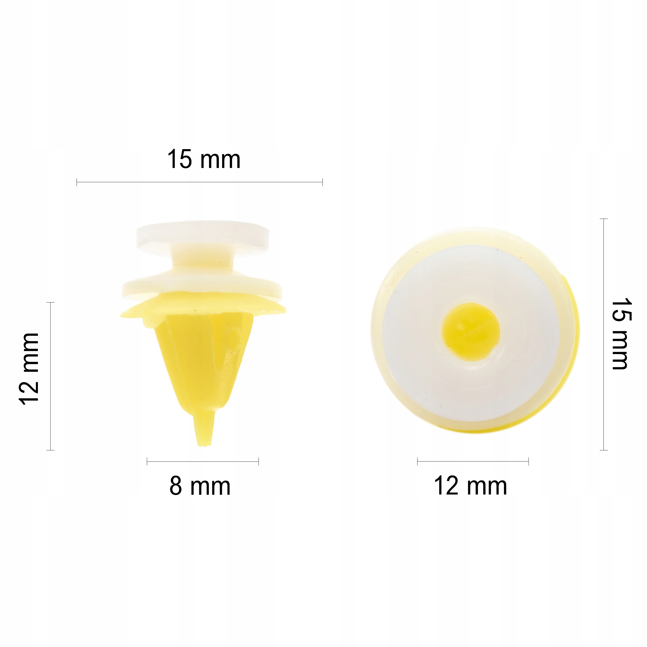 10x SPINKA KOŁEK PODSZYBIA RENAULT MEGANE TWINGO - obrazek 2