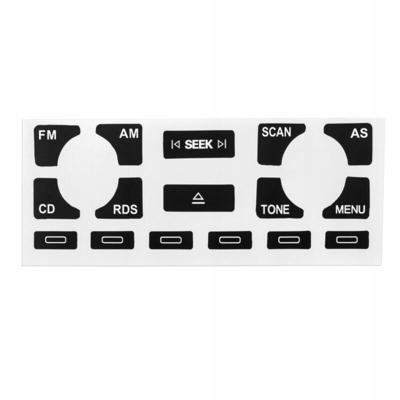 NAKLEJKI NAPRAWCZE NA PANEL RADIA (AS) DO AUDI A4 B6 B7