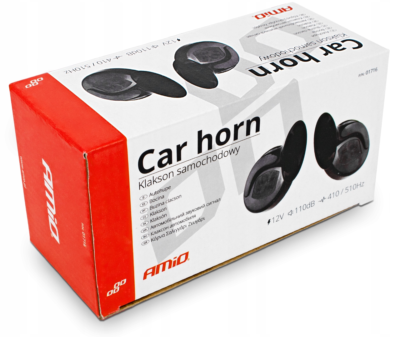 Fanfara KLAKSON sygnał dźwiękowy 12V 100DB Do Samochodu Motocykla GŁOŚNA - obrazek 4