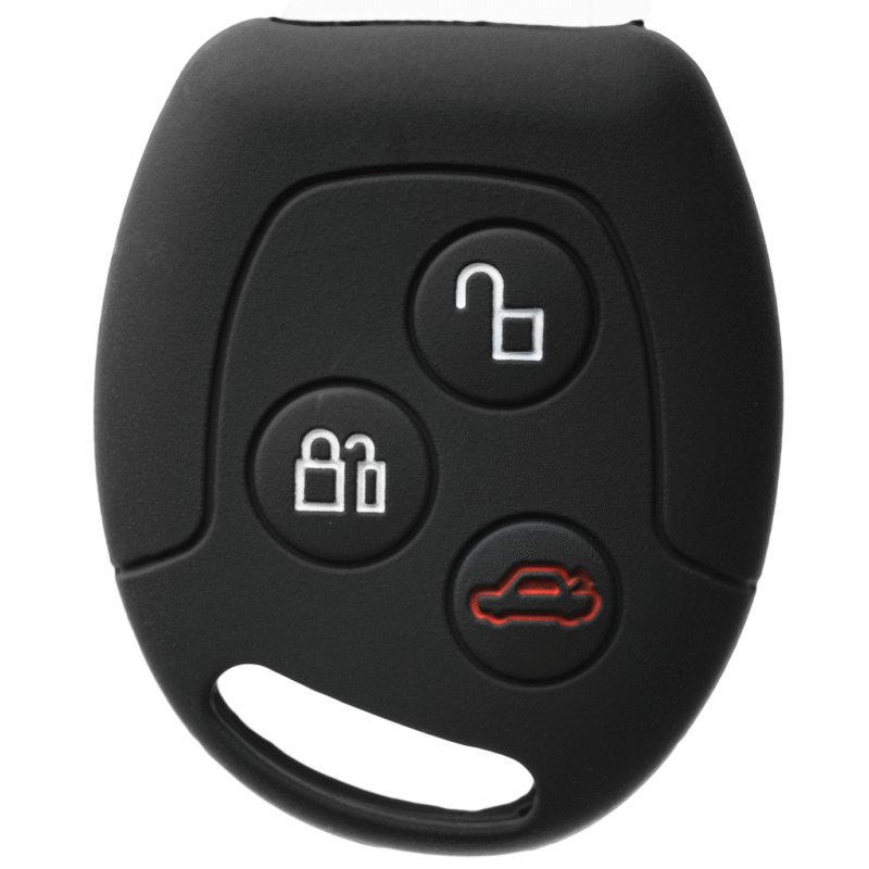 ETUI OCHRONNE POKROWIEC NA KLUCZYK DO FORD FOCUS MONDEO FIESTA CZARNE