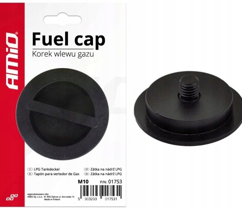 KOREK ZAŚLEPKA WLEWU GAZU 10MM, M10 ZATYCZKA LPG
