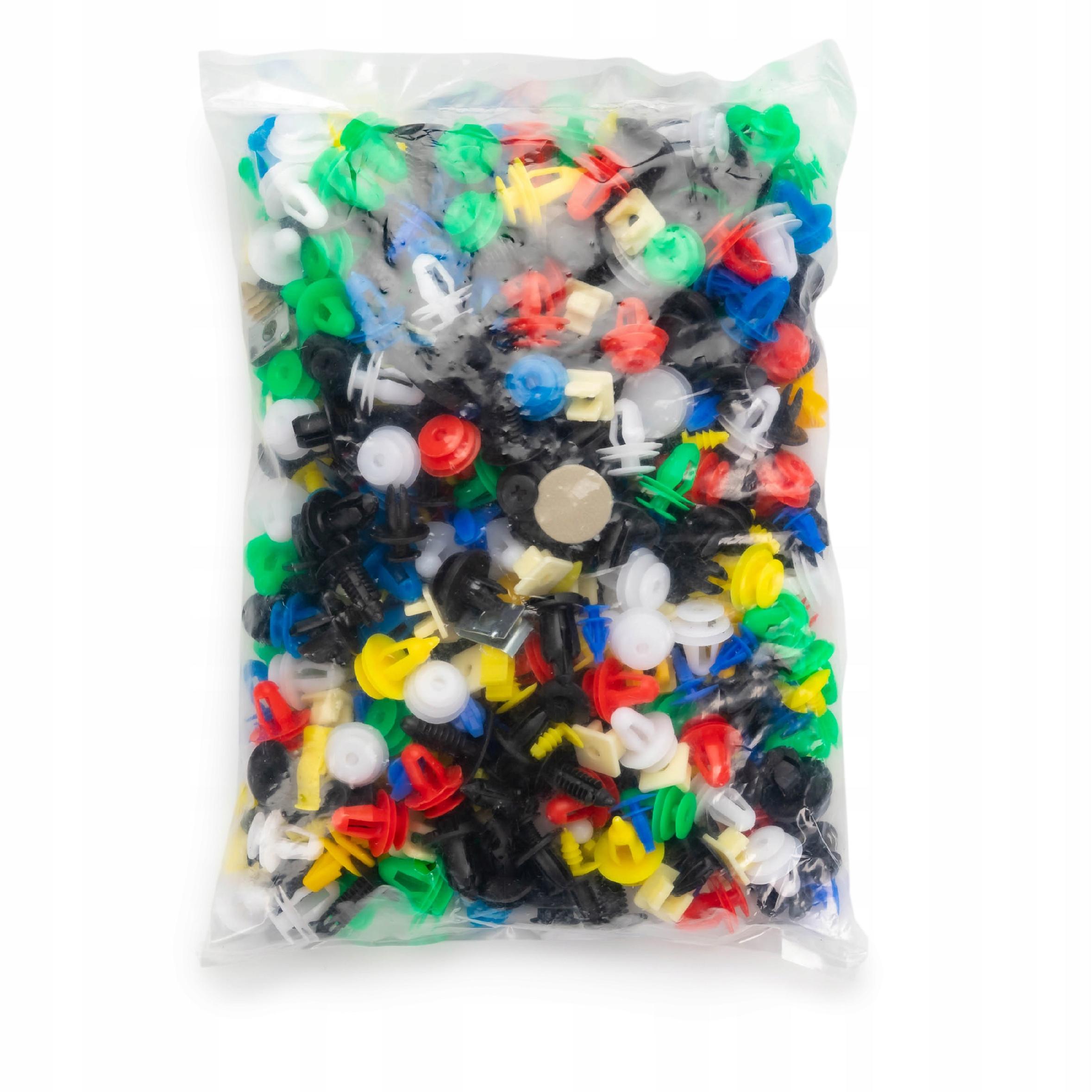 ZESTAW UNIWERSALNYCH SPINEK SAMOCHODOWYCH 1500 SZT - obrazek 2