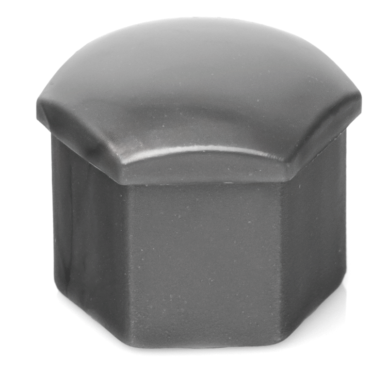 NASADKA NAKŁADKI NA ŚRUBY FELG SZARE 17 mm 1 szt