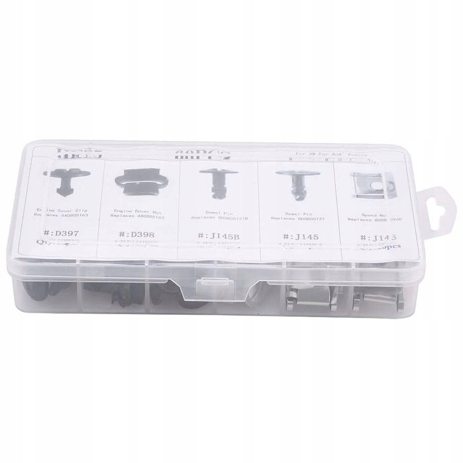 VW SKODA SEAT AUDI ZESTAW SPINEK OSŁONY SILNIKA WKRĘTY ŚRUBY BLASZKI - obrazek 2