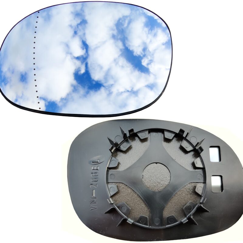 WKŁAD LUSTERKA LEWY PEUGEOT 206+ plus 1998-2012