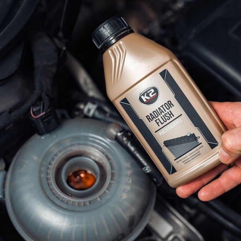 K2 RADIATOR FLUSH PŁYN DO PŁUKANIA OCZYSZCZANIA CHŁODNICY PŁUKANKA 400ml - obrazek 2