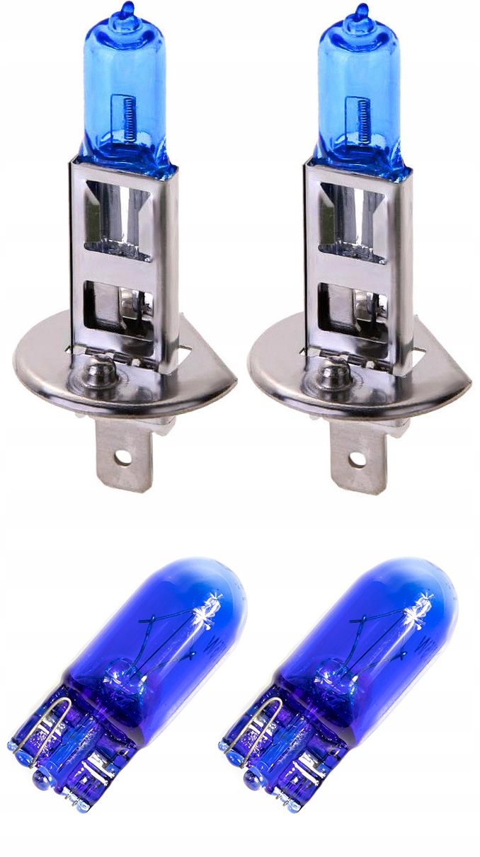 1x ŻARÓWKA H1 55W E4 KSENON ZIMNY BIAŁY - obrazek 3