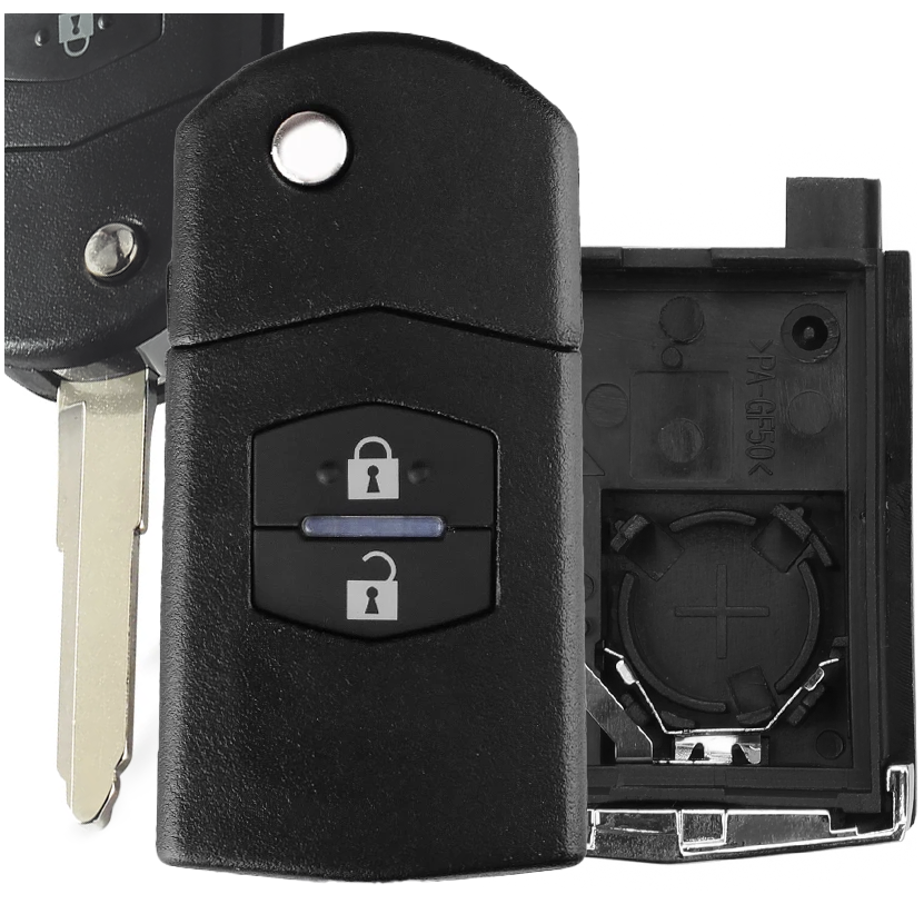 OBUDOWA PILOT KLUCZYK GROT MAZDA 2 3 5 6 CX-7 RX-8