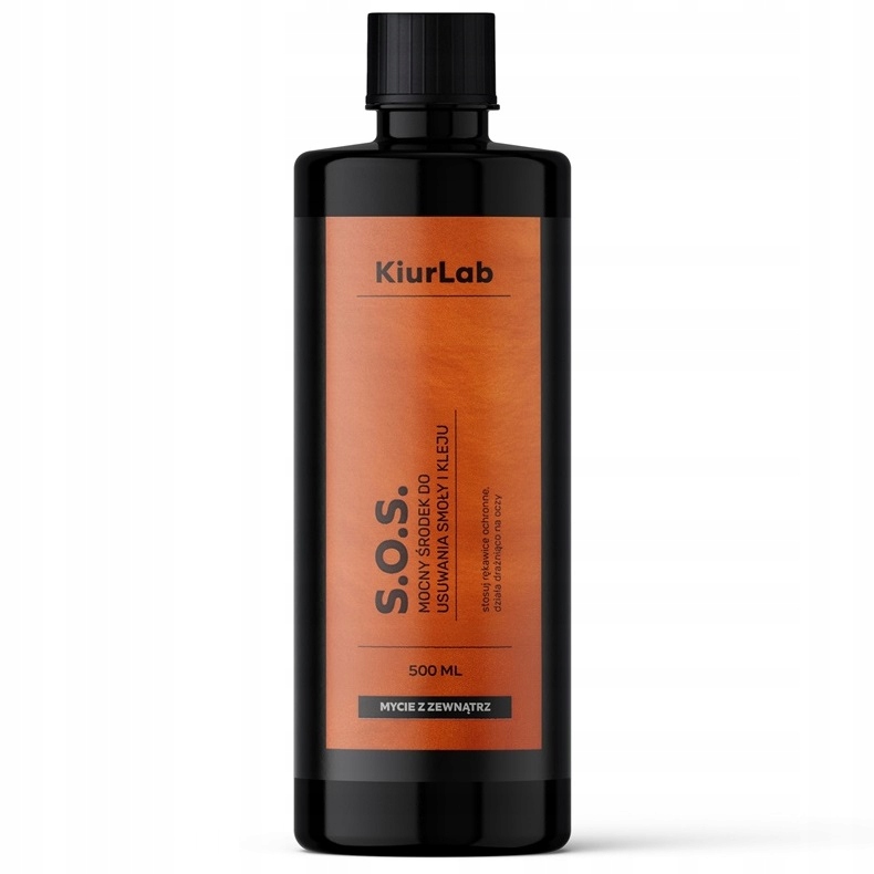 KIURLAB S.O.S. MOCNY ŚRODEK DO USUWANIA SMOŁY KLEJ