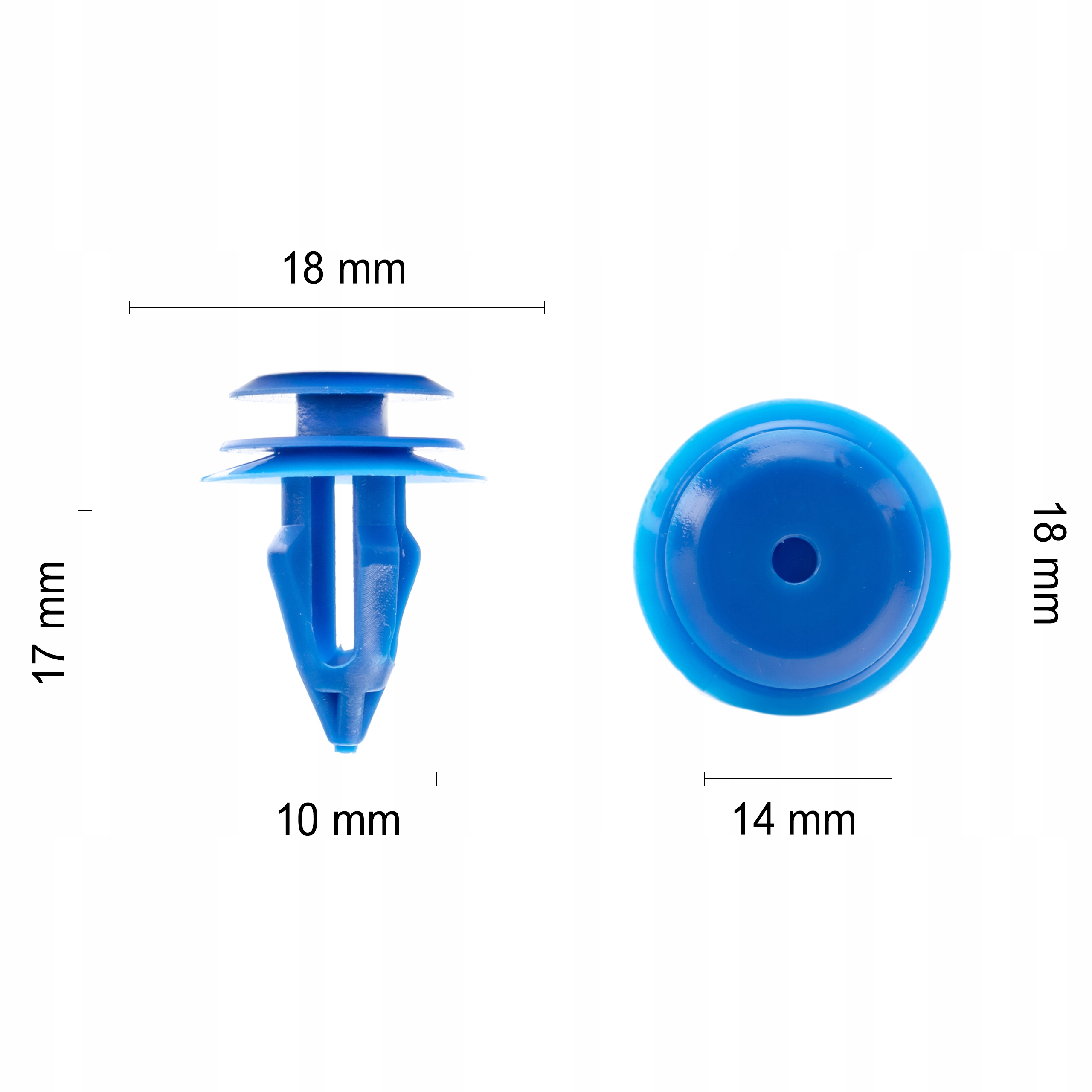 10x SPINKI LISTWY NADKOLA LAND ROVER RANGE EVOQUE - obrazek 3