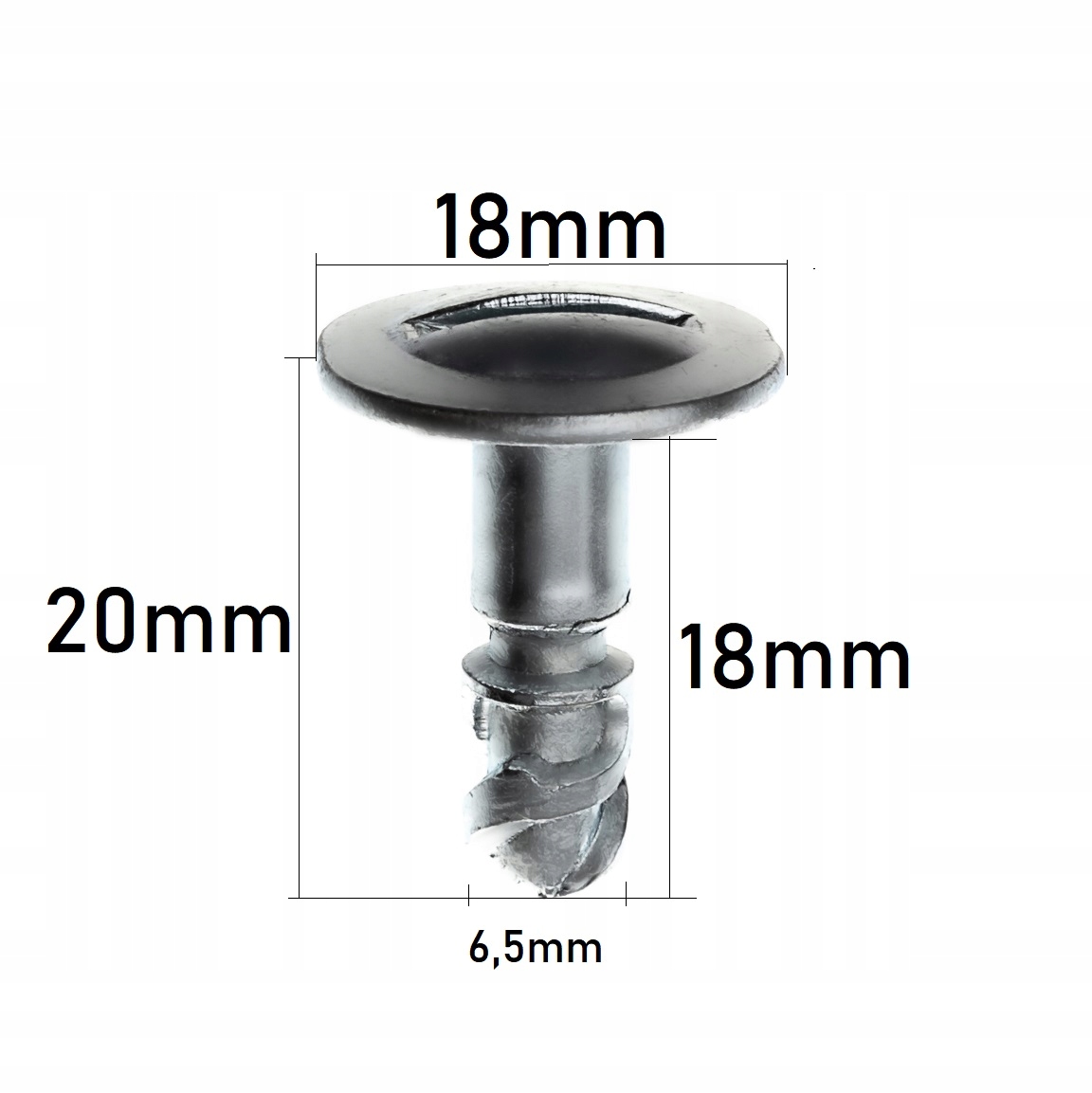 10x WKRĘT ŚRUBA SPINKA OSŁONY SILNIKA AUDI A4 B5 - obrazek 2